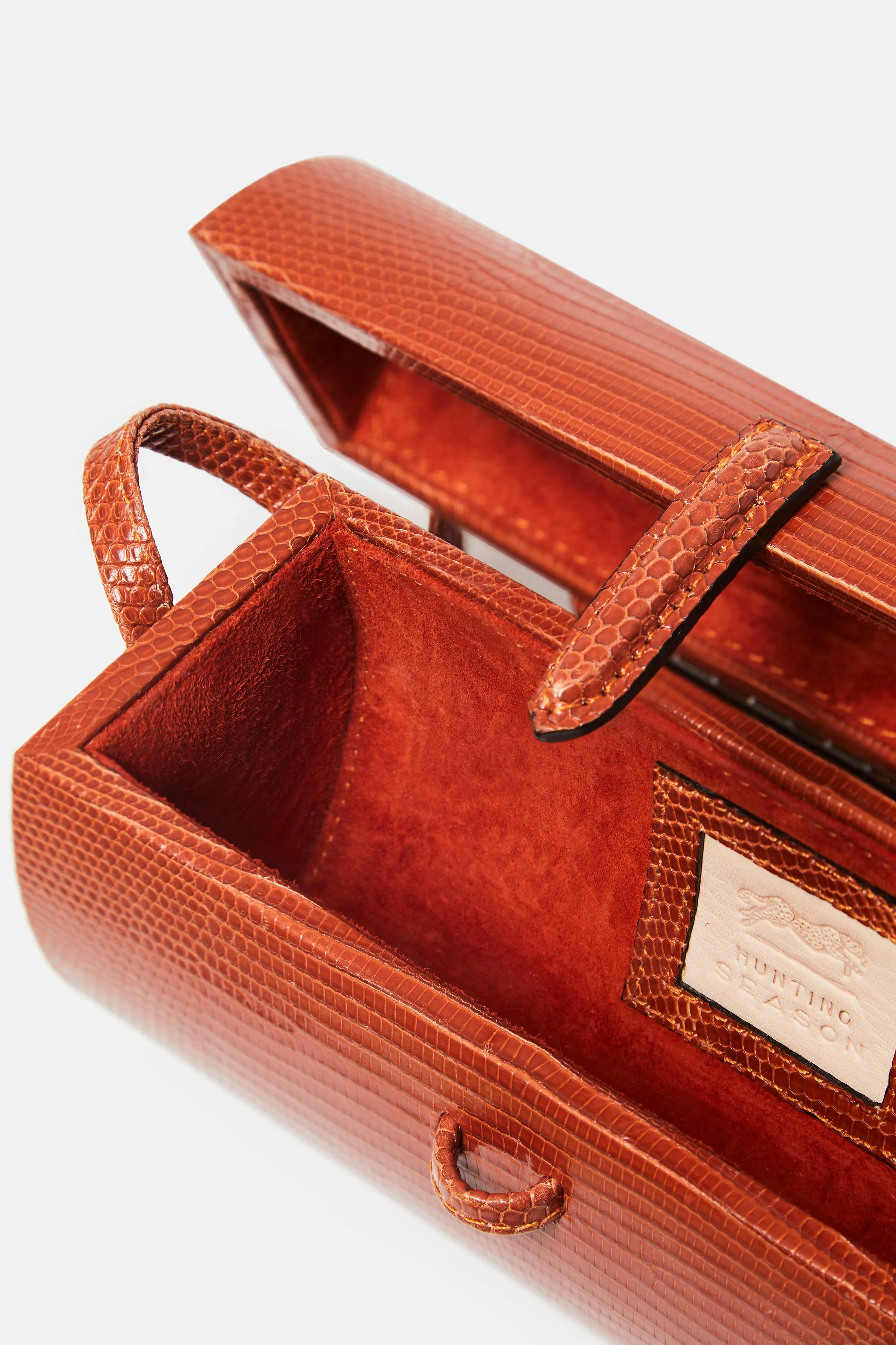 New Trunk Cross Body Bag - Rust