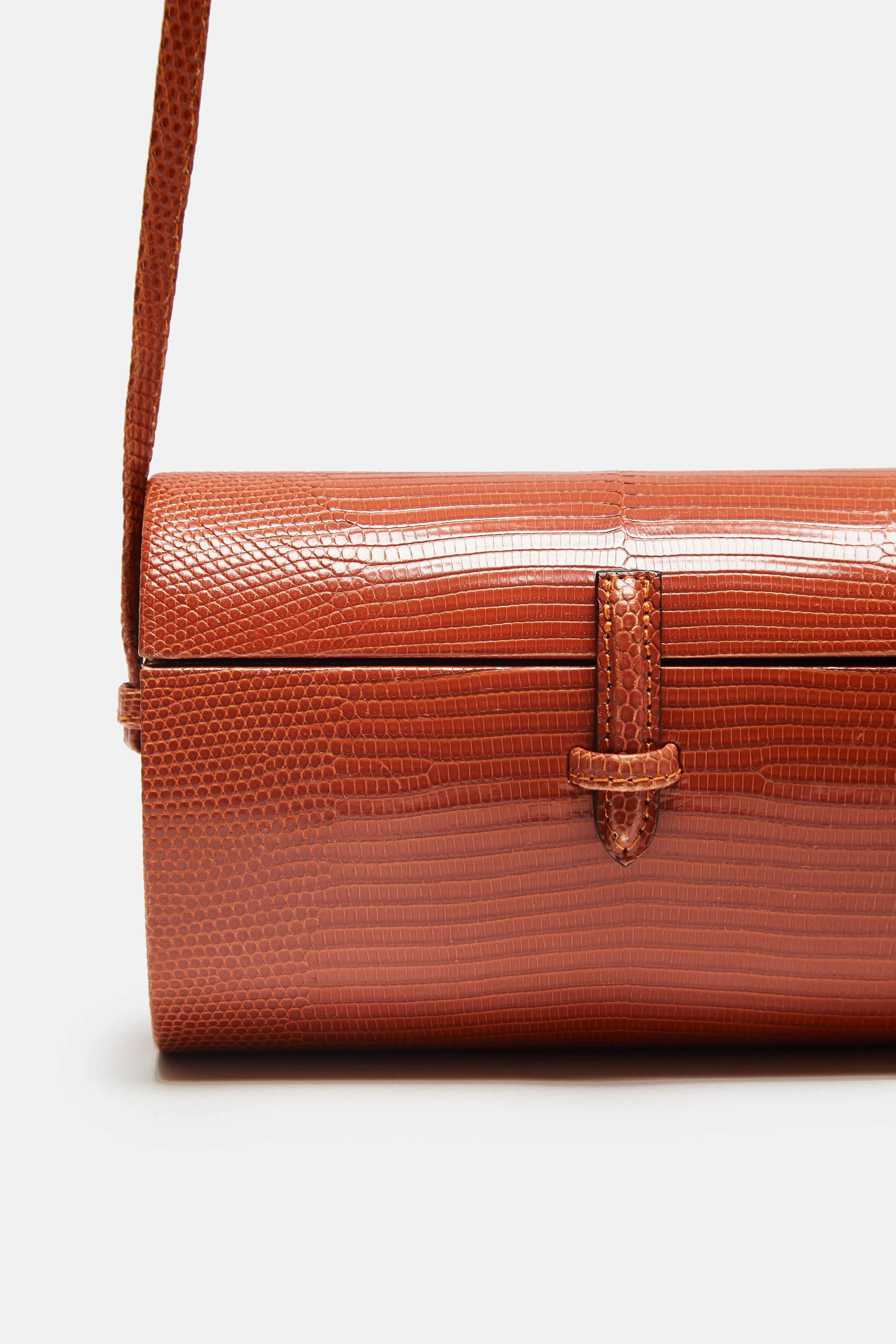 New Trunk Cross Body Bag - Rust