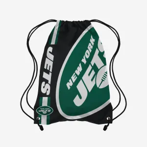 New York Jets Big Logo Drawstring Backpack