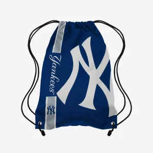 New York Yankees Big Logo Drawstring Backpack
