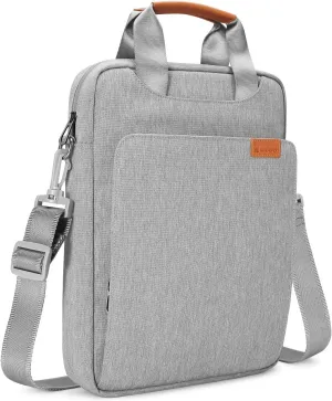 NIDOO Laptop Shoulder Bag for 13" MacBook Pro M2 M1 / 13.6" MacBook Air M2 / 12.9" iPad Pro M1 / 13" Surface Pro X 8 / Surface Laptop Go, Vertical Laptop Sleeve for 13" Galaxy Book Pro/Dell XPS 13
