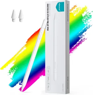 Nillkin Stylus Pen for iPad with Tilt Sensitvity Palm Rejection, Apple Smart Pen Colorful[Hidden Charging Port] iPad Pencil 2nd Generation Compatible for iPad Pro 12.9/11&iPad Air 5/4 & iPad Mini 6