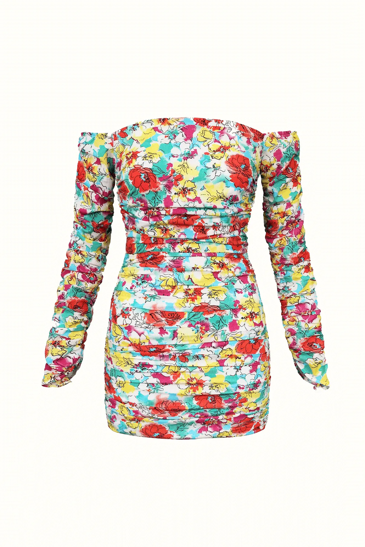 Nora Mini Dress / Colorful Floral