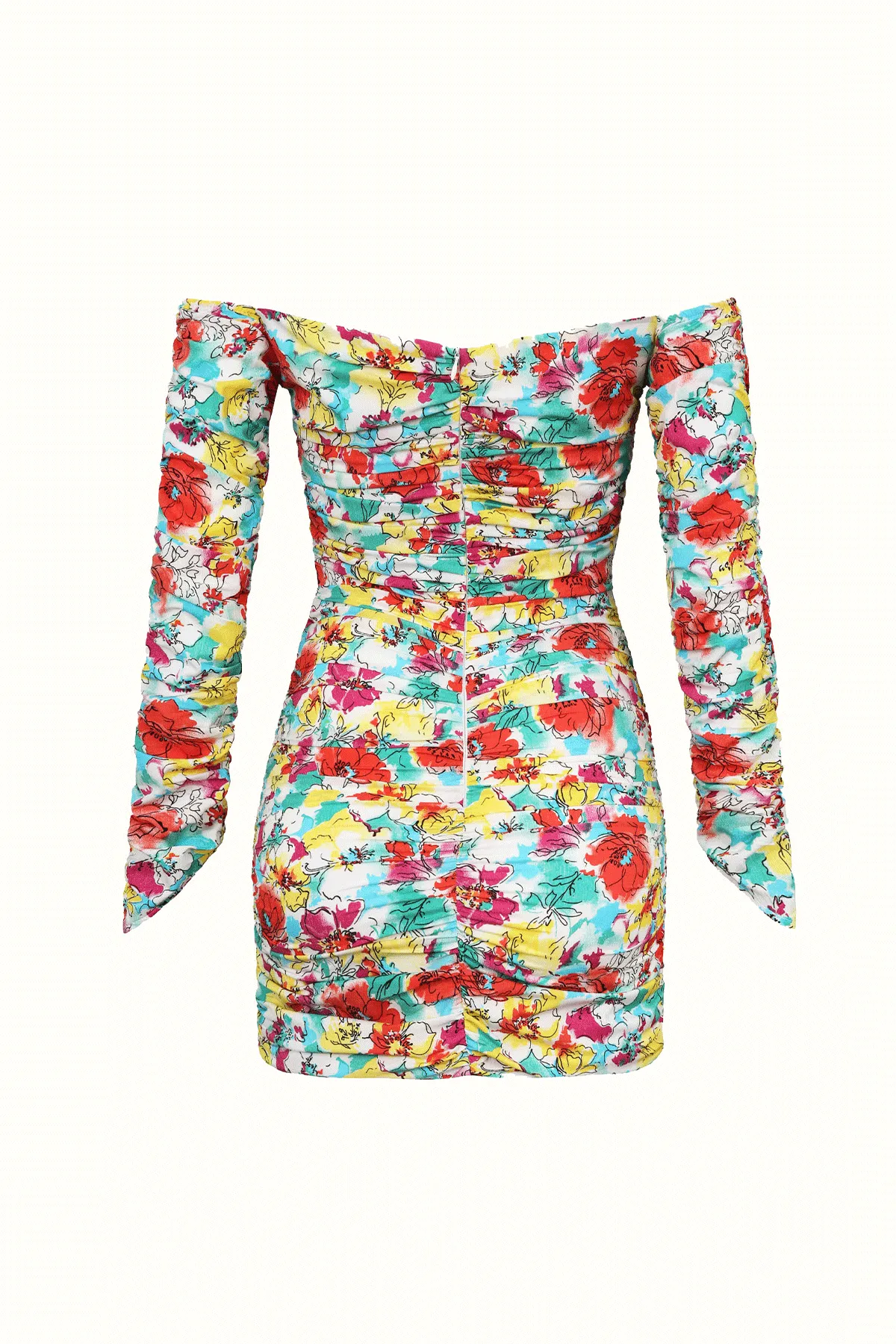 Nora Mini Dress / Colorful Floral