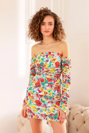 Nora Mini Dress / Colorful Floral