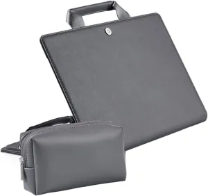 NUOBESTY 1Set Laptop Storage Bag Computer Case with Power Cord Pouch Durable Notebook Bag for Stylish and Protective Design for Daily Use