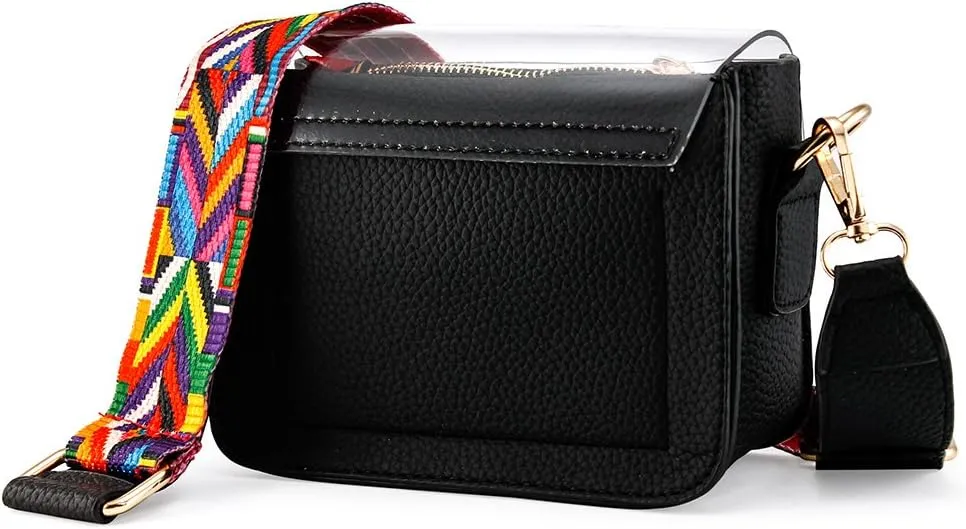 OCT17 Women Mini Transparent Plastic Crossbody Durable Summer Shoulder Bag Purse