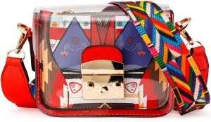 OCT17 Women Mini Transparent Plastic Crossbody Durable Summer Shoulder Bag Purse