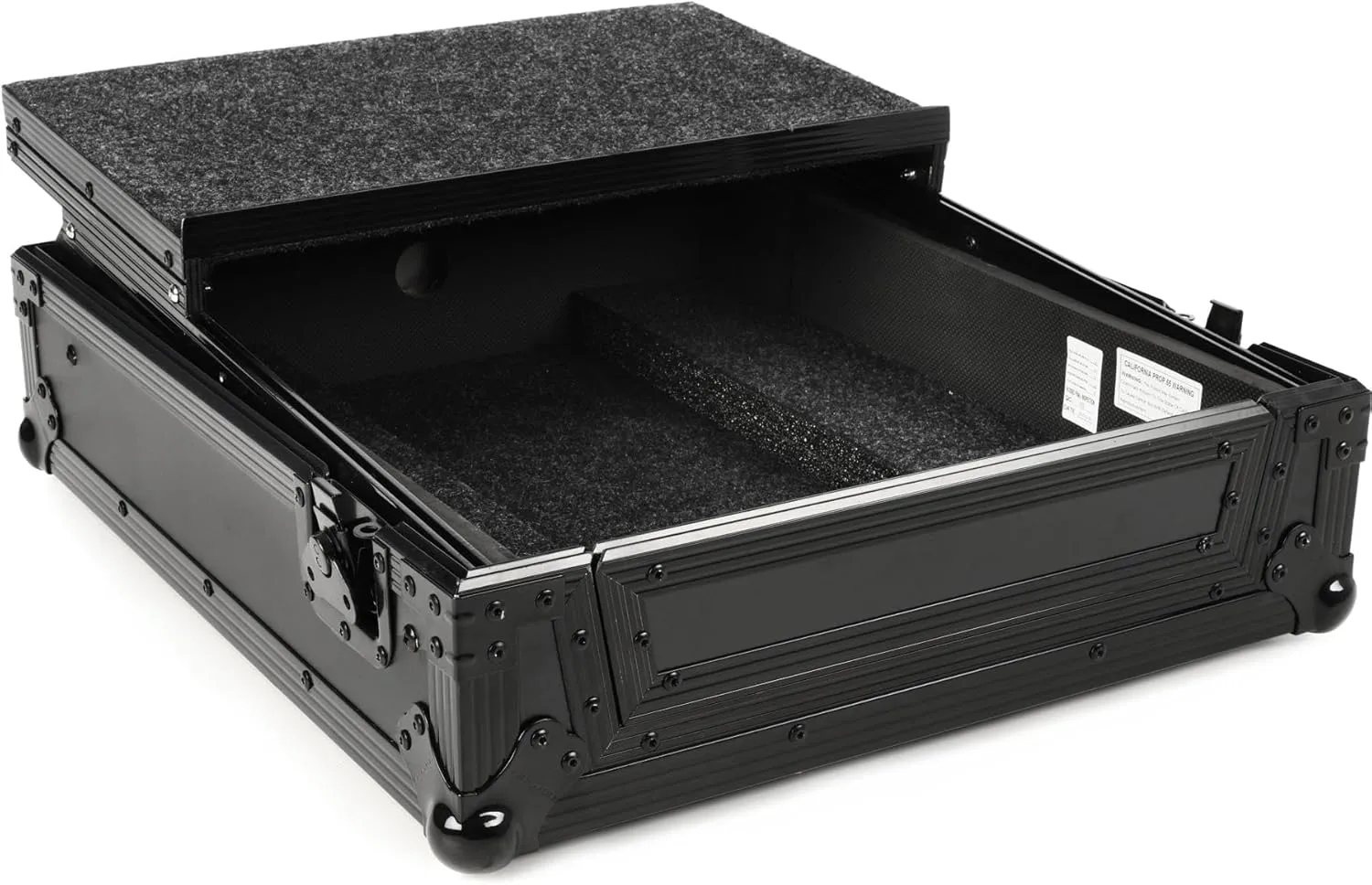 Odyssey FZGSDJMV10BL ATA Flight Case with Glide Platform for Pioneer DJM-V10 - Black Label