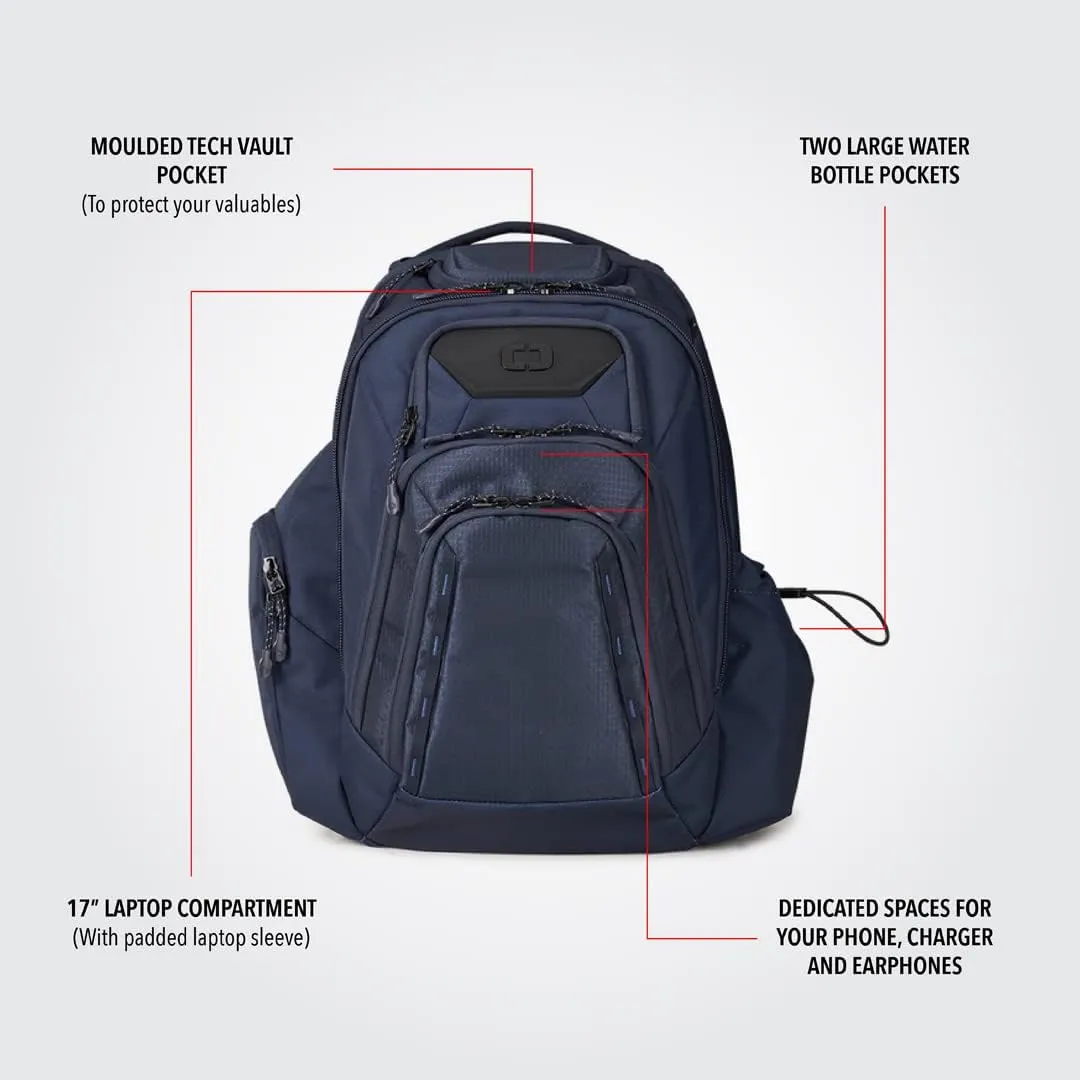 OGIO AC OG GAMBIT PRO BKPK NVY 22, Medium, Navy, 25 Liter
