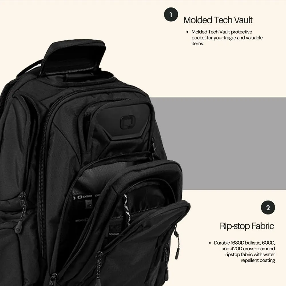 OGIO Renegade PRO Backpack (Renegade Pro, Black)