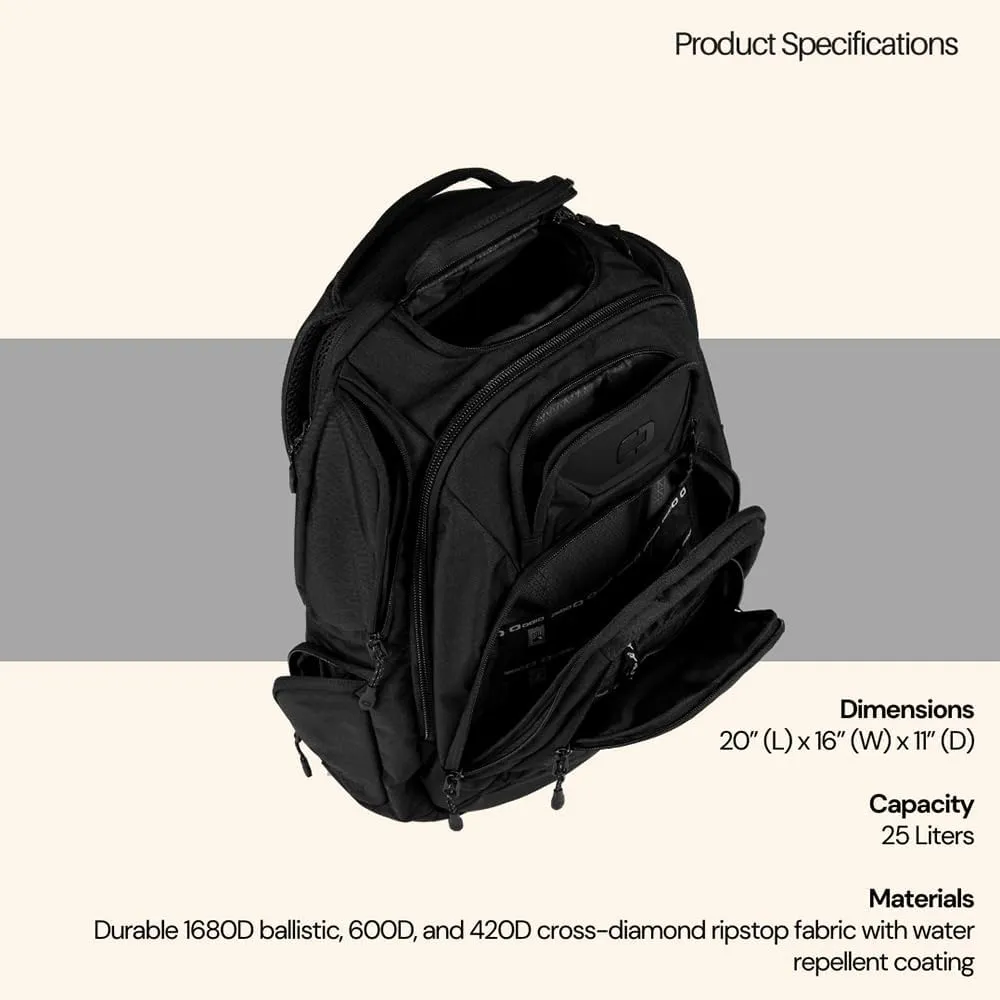 OGIO Renegade PRO Backpack (Renegade Pro, Black)