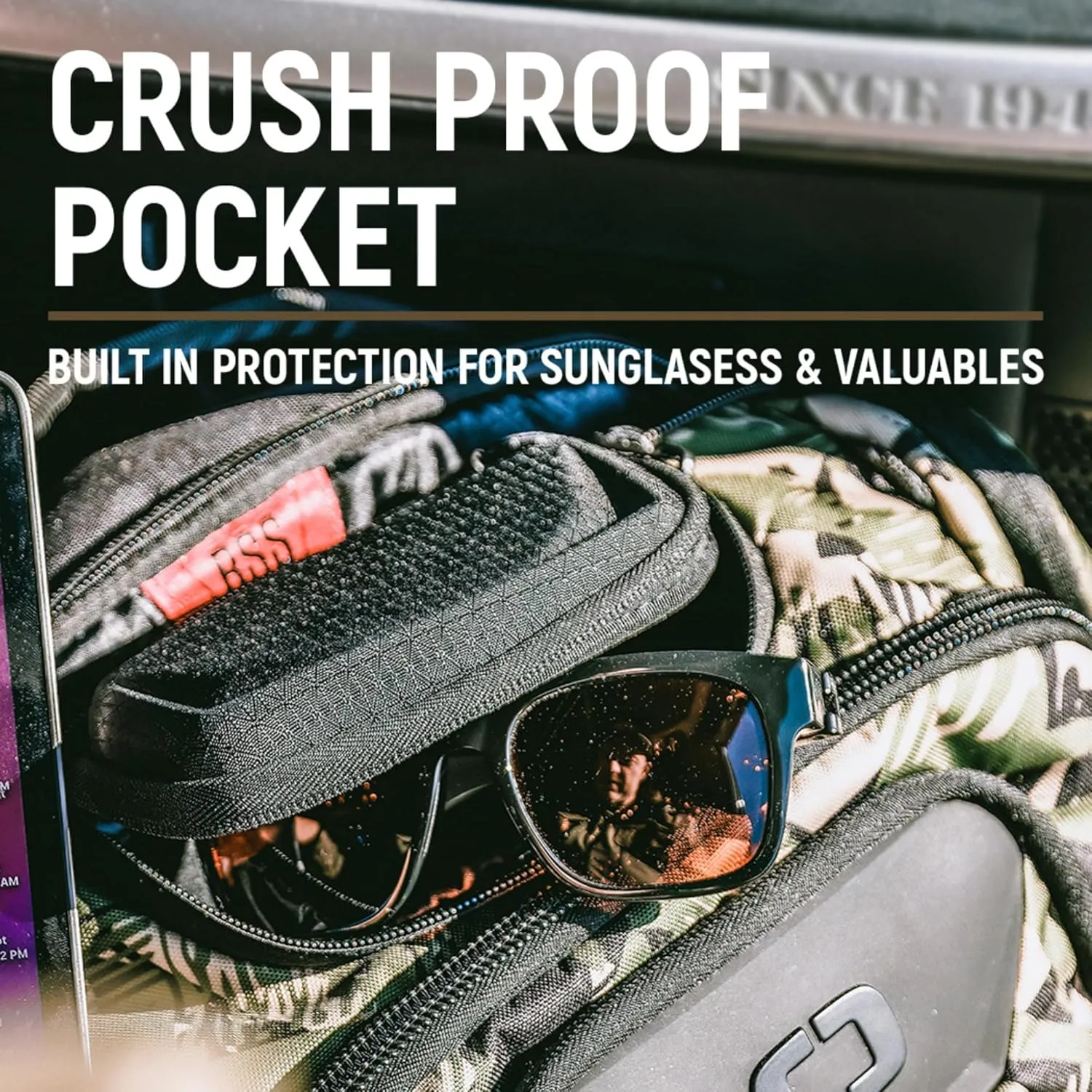 OGIO Renegade PRO Backpack (Renegade Pro, Woodcut Polka)