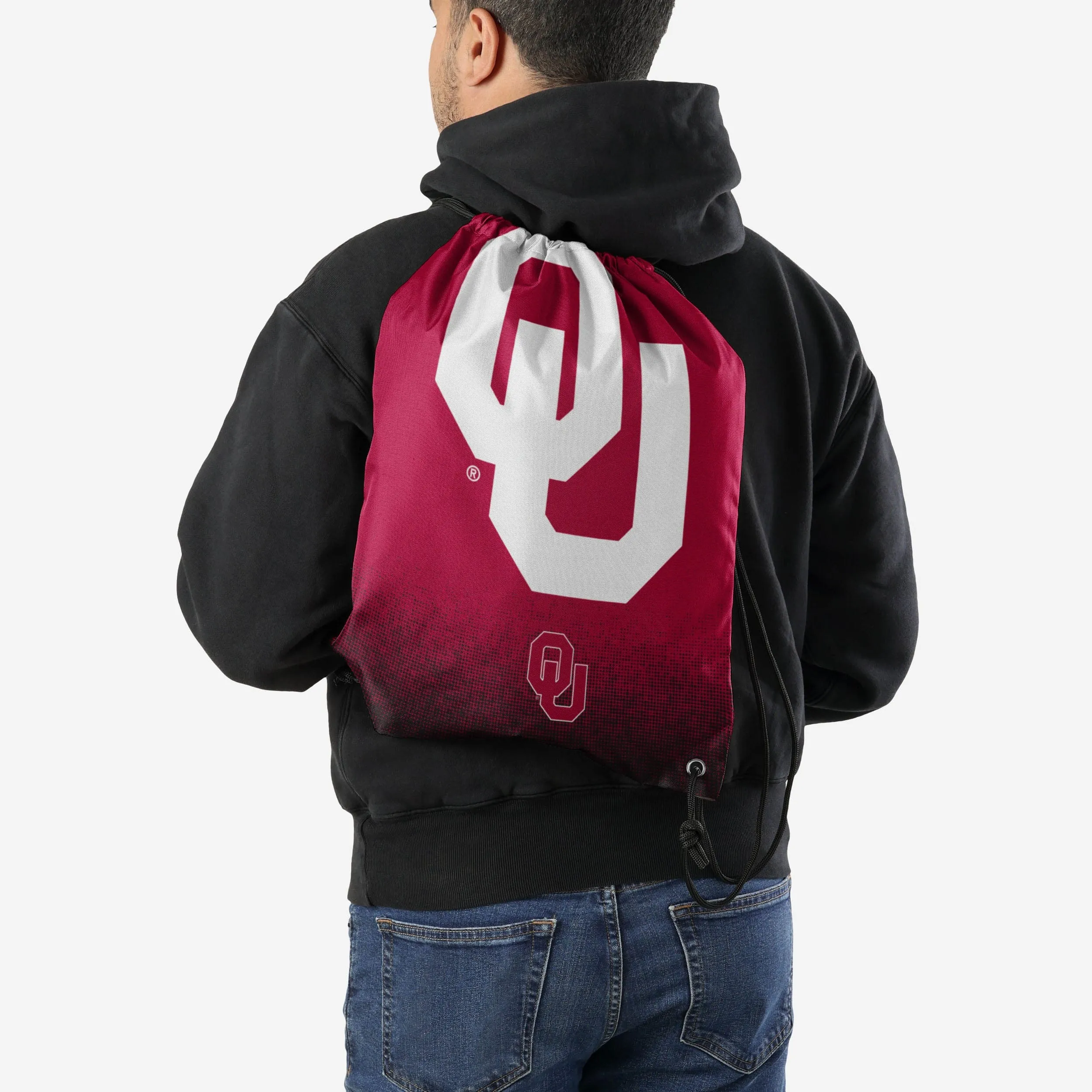 Oklahoma Sooners Gradient Drawstring Backpack