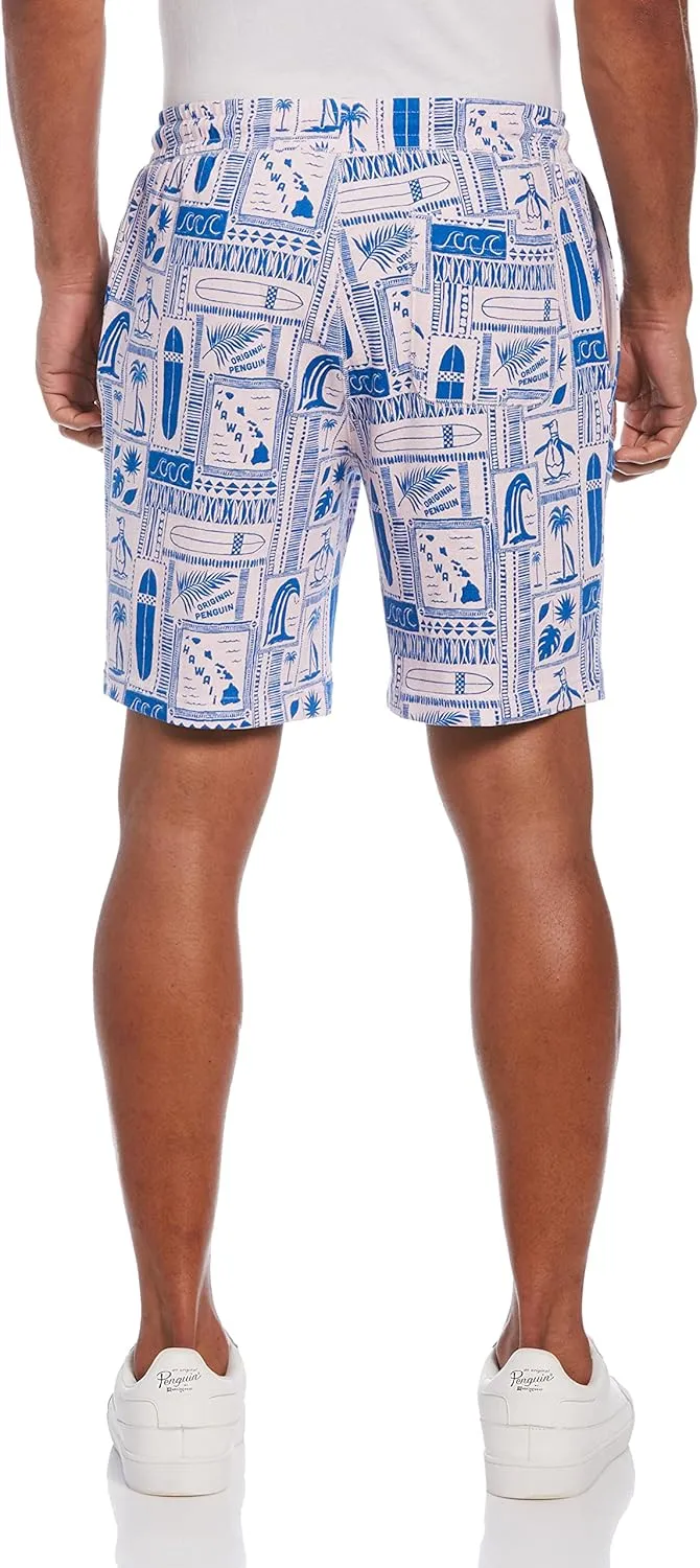 Original Penguin Men's Surf and Pete Sweat Shorts