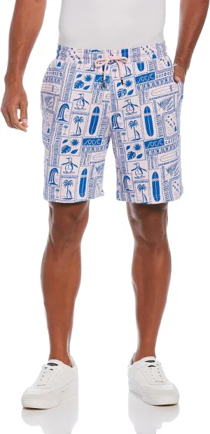 Original Penguin Men's Surf and Pete Sweat Shorts