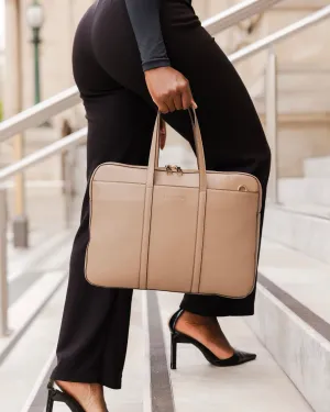 Orleans Laptop Bag (Stone)