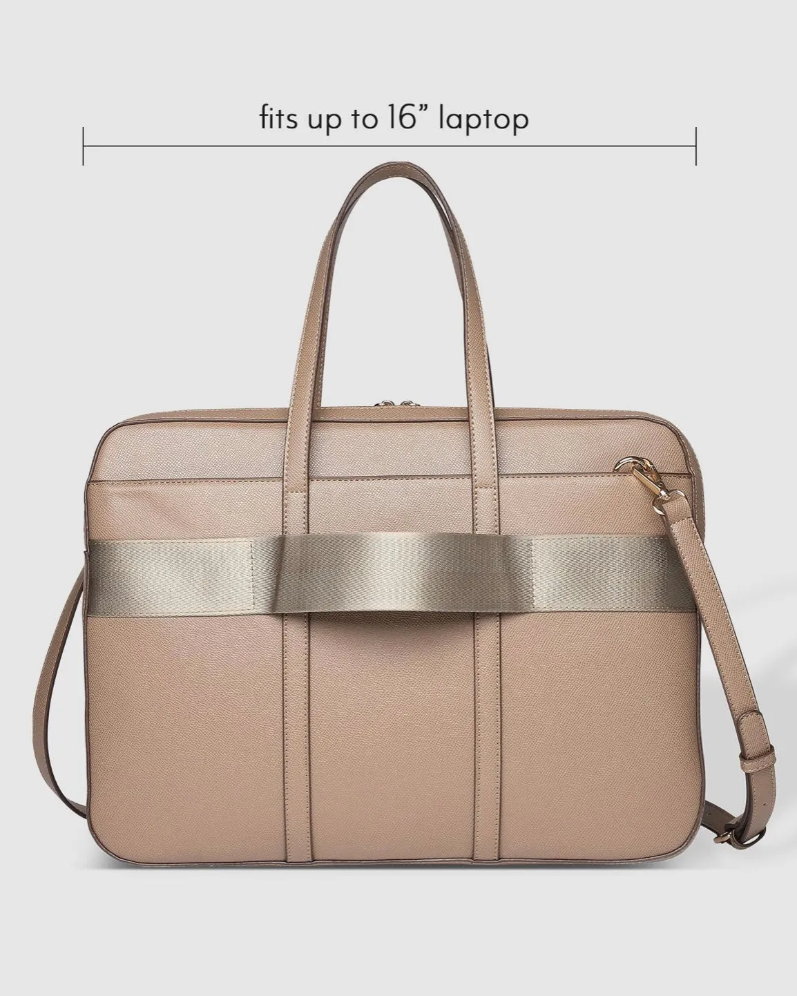Orleans Laptop Bag (Stone)