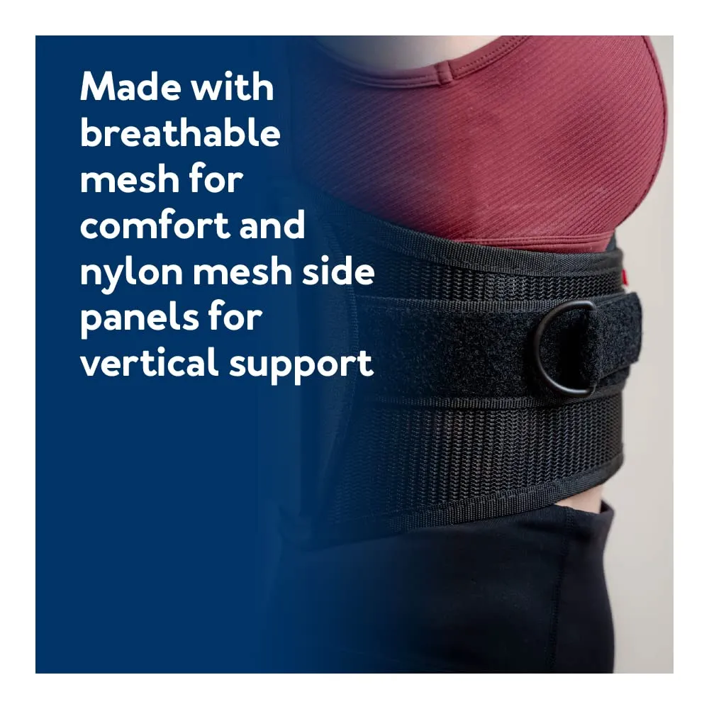 Ottobock The S.P.I.N.E. Adjustable Lower Back Brace with Pulley System - Lumbar Back Support Belt for Men and Women - Compression to Relieve Lower Back Pain & Spine Pressure, Medium
