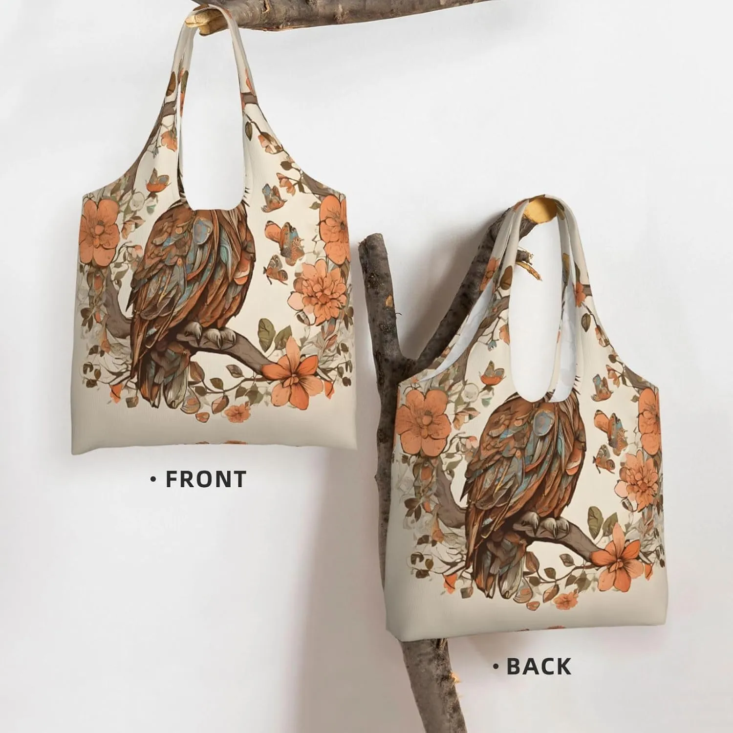 Owl Beliefs Stylish Canvas One-Shoulder Commuter Bag-Suitable For Daily Use And Urban Exploration