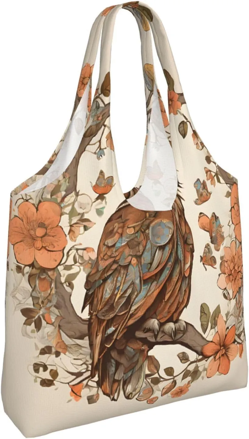 Owl Beliefs Stylish Canvas One-Shoulder Commuter Bag-Suitable For Daily Use And Urban Exploration