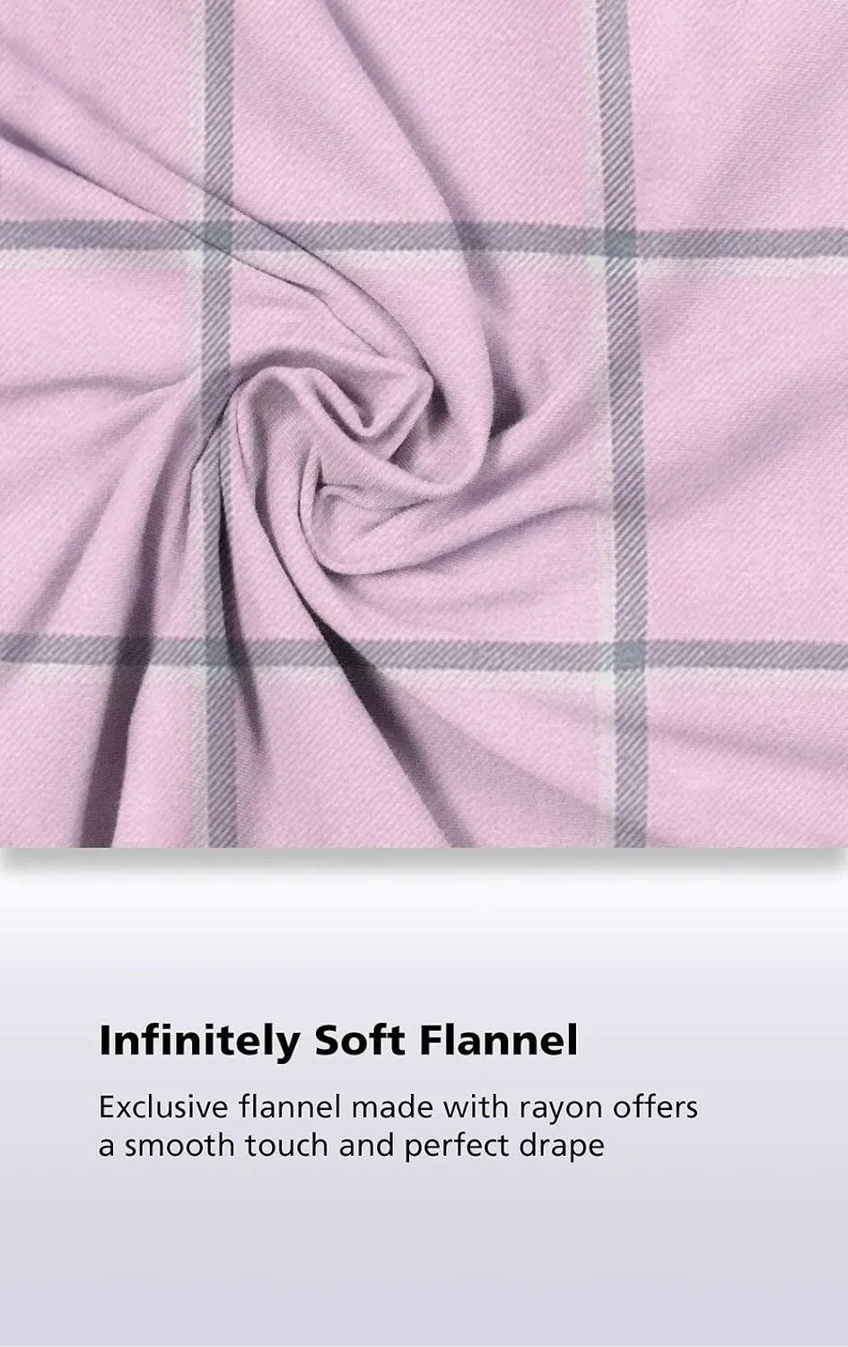 PajamaGram World's Softest Flannel Women's Boyfriend Pajamas
