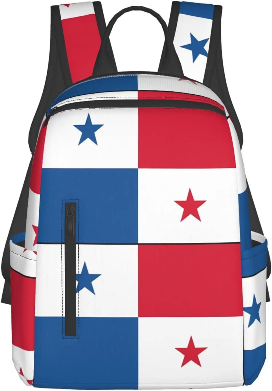 Panama Flag Travel Backpacks Casual Laptop Backpack Sport Rucksack Large Capacity Daypack Multi-Pockets Adjustable Strap Bag for Working Hiking