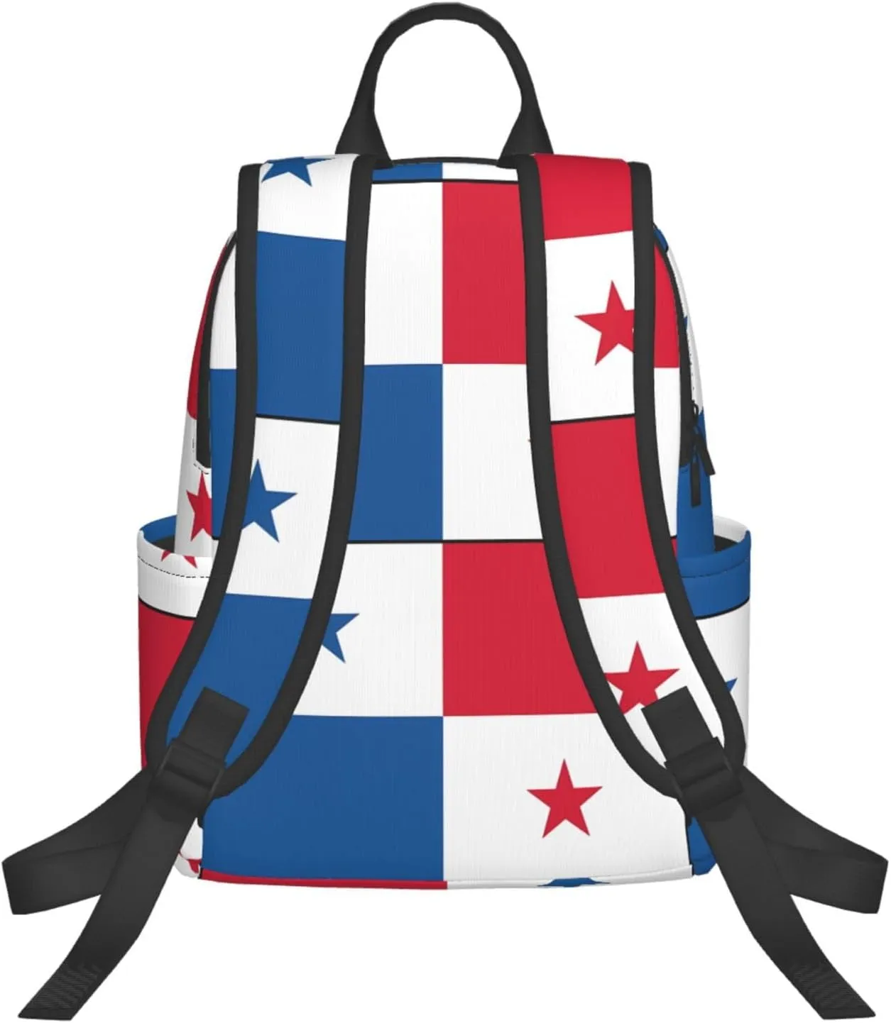 Panama Flag Travel Backpacks Casual Laptop Backpack Sport Rucksack Large Capacity Daypack Multi-Pockets Adjustable Strap Bag for Working Hiking