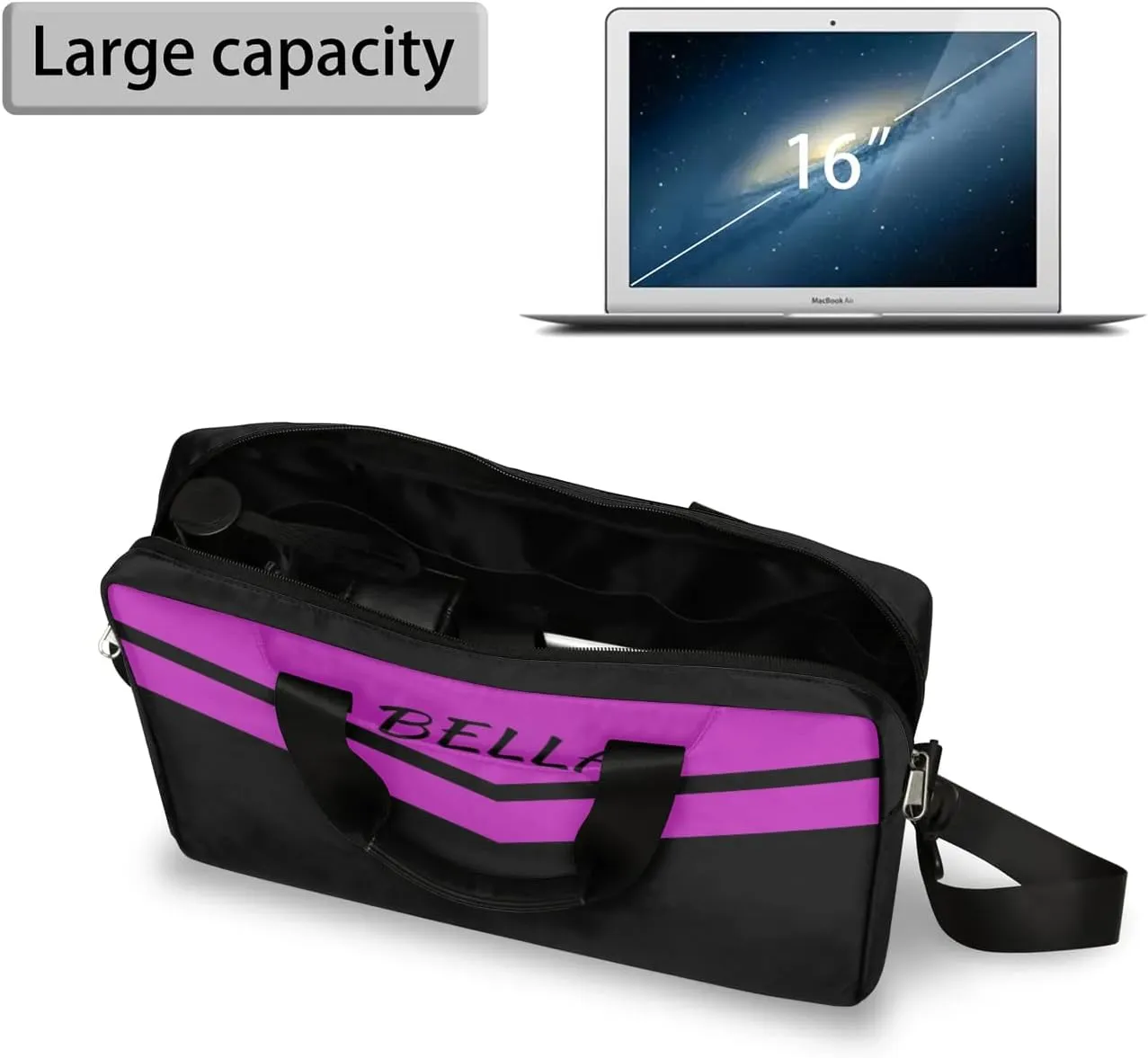 Personalized Custom Laptop Bag,Customized Computer Notebook Protective Bag Briefcase Sleeve Case