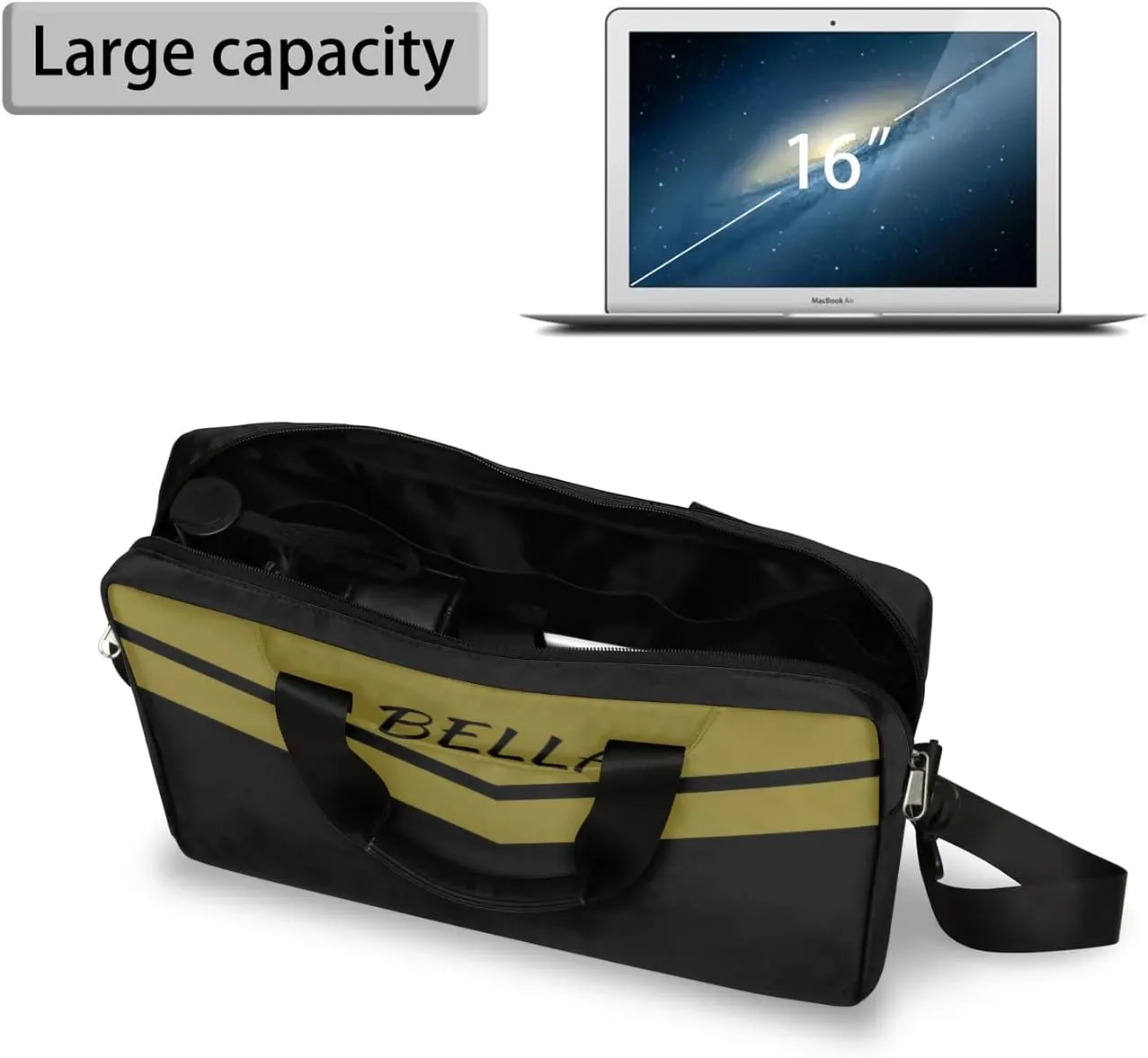 Personalized Custom Laptop Bag,Customized Computer Notebook Protective Bag Briefcase Sleeve Case