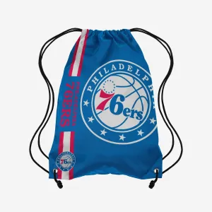 Philadelphia 76ers Big Logo Drawstring Backpack