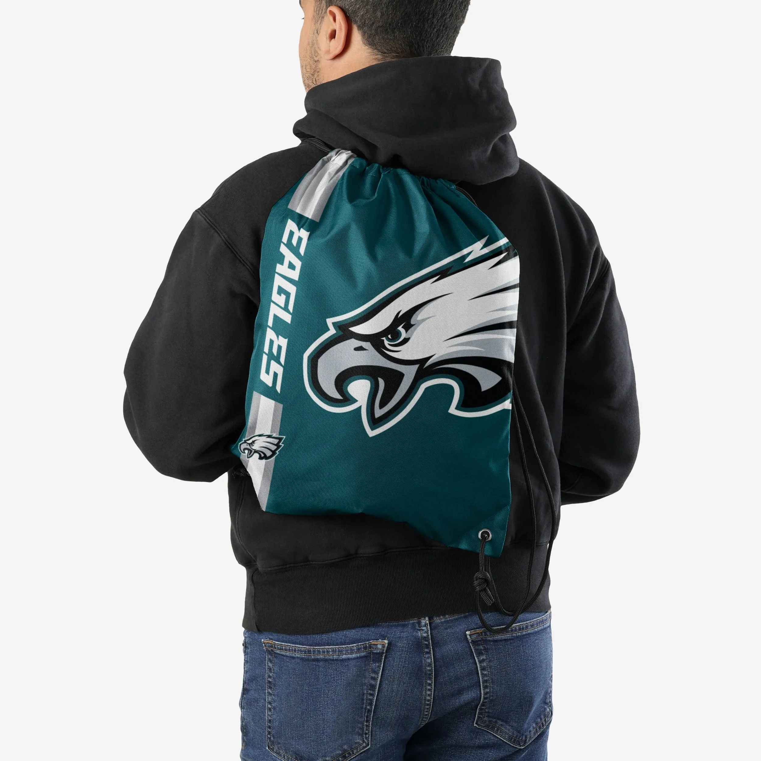Philadelphia Eagles Big Logo Drawstring Backpack