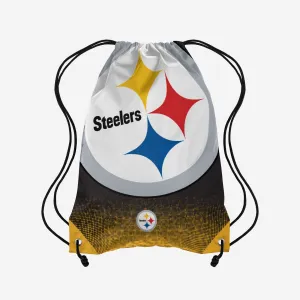Pittsburgh Steelers Gradient Drawstring Backpack