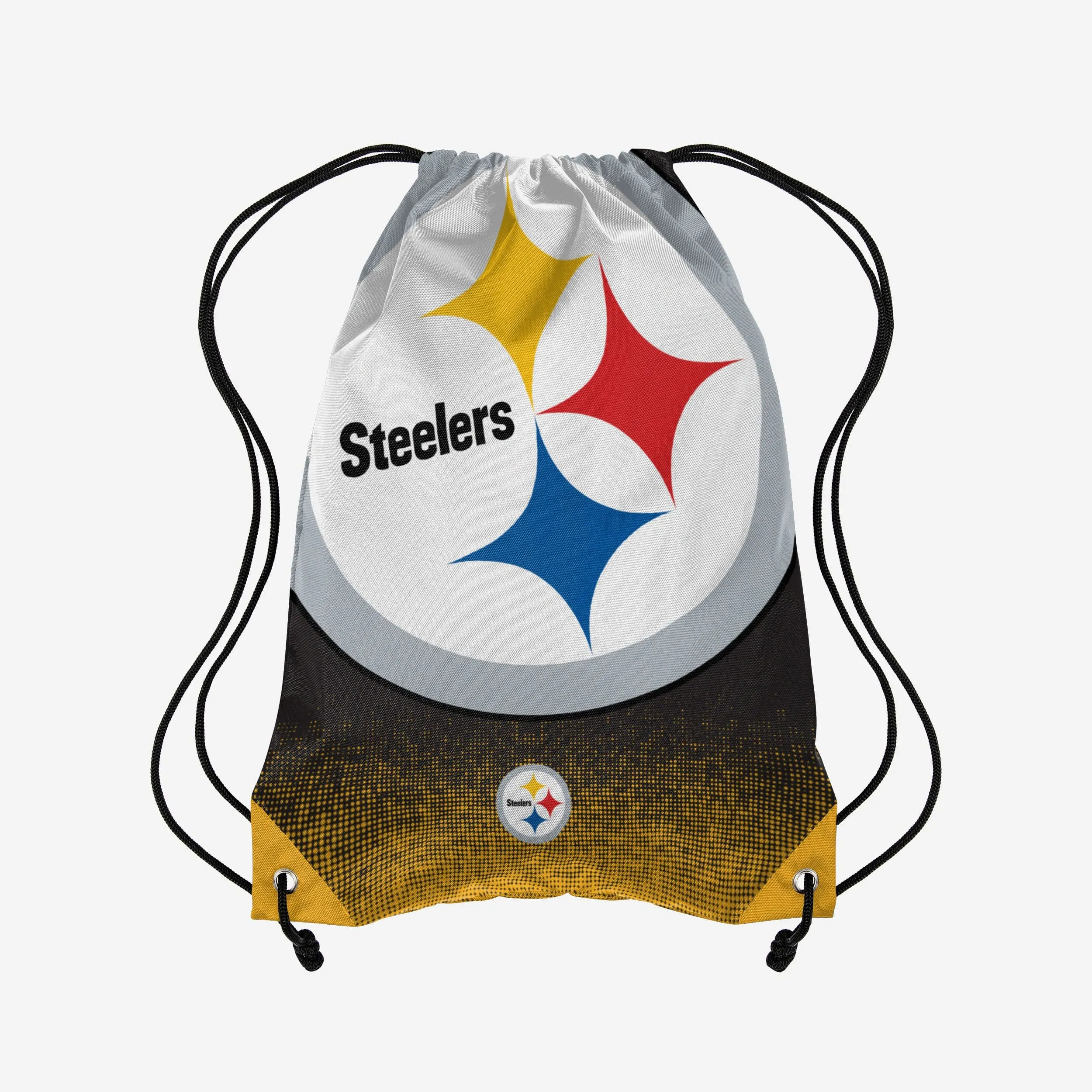Pittsburgh Steelers Gradient Drawstring Backpack