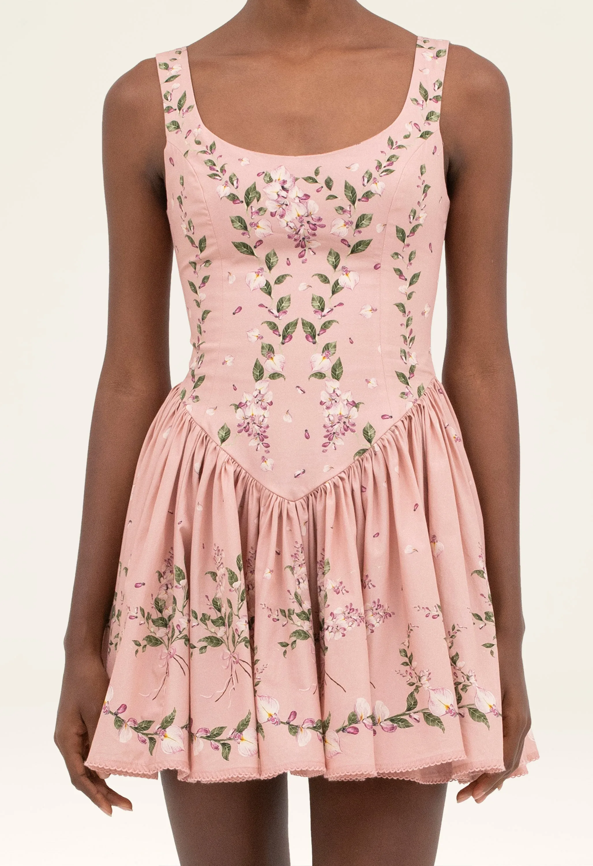 Pluma Wisteria Mini Dress