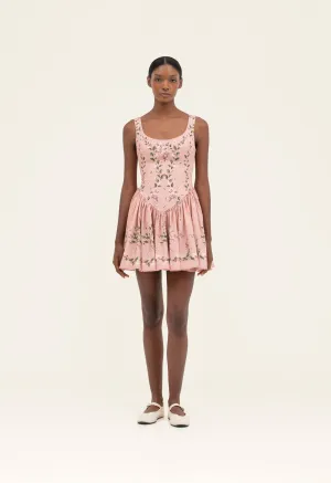 Pluma Wisteria Mini Dress