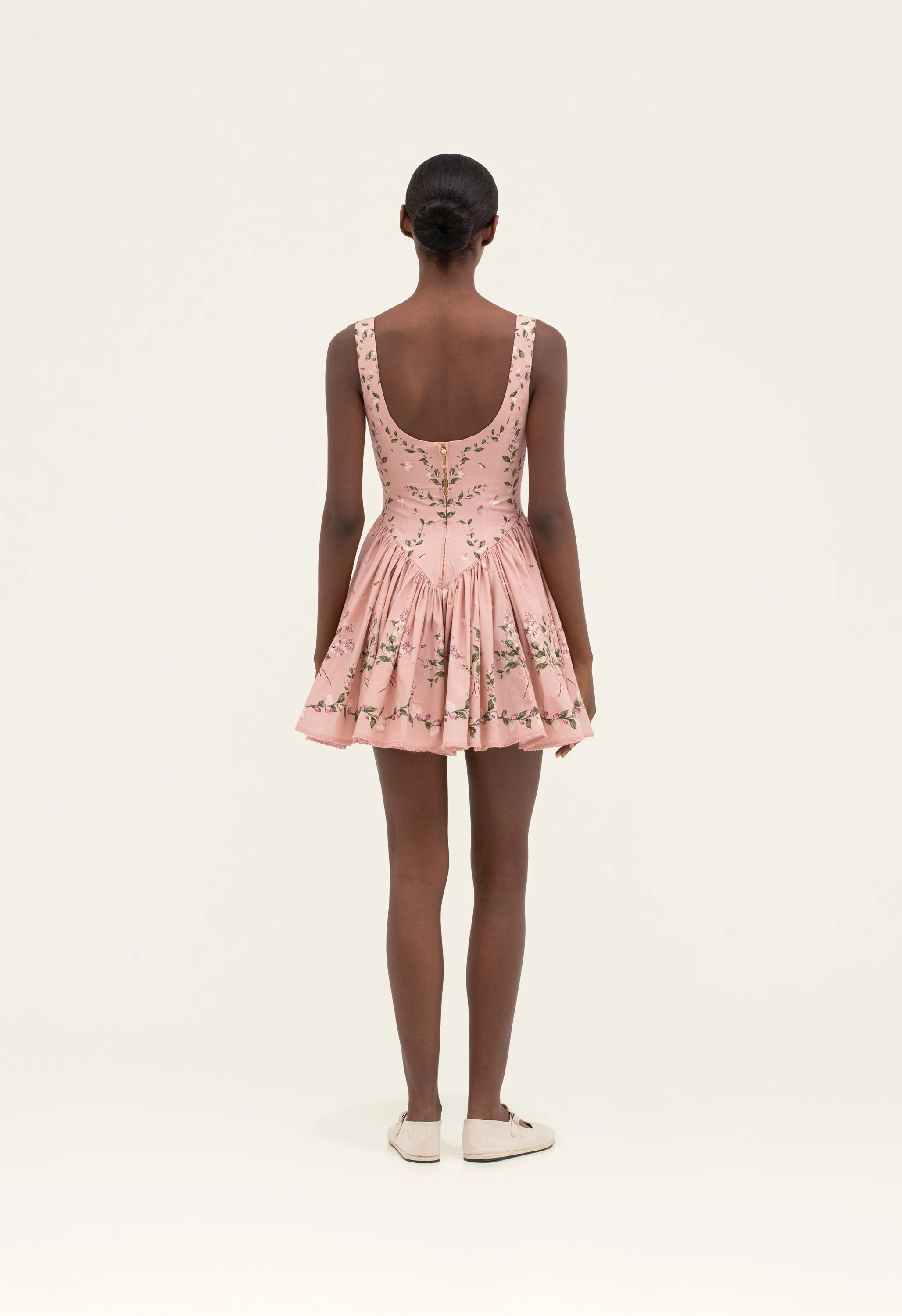 Pluma Wisteria Mini Dress
