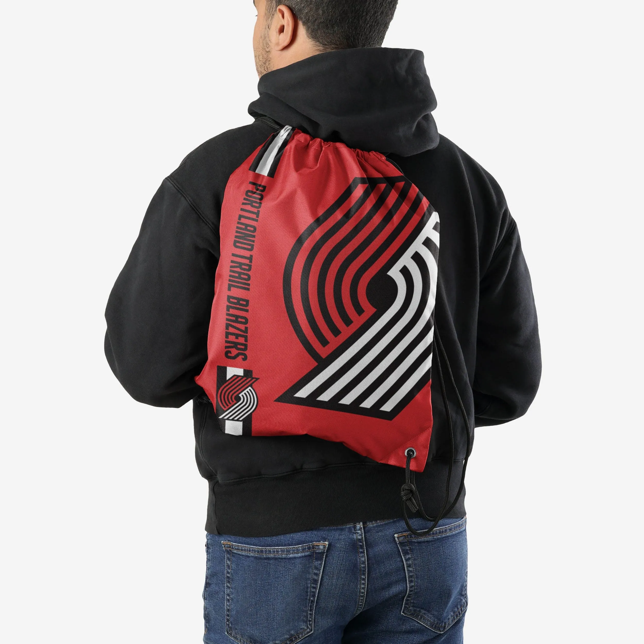 Portland Trail Blazers Big Logo Drawstring Backpack