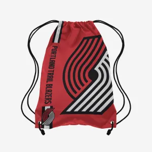 Portland Trail Blazers Big Logo Drawstring Backpack