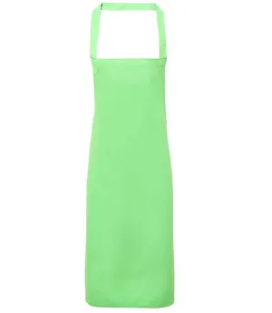 Premier Organic Cotton Bib Apron | Apple Green