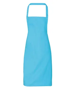 Premier Organic Cotton Bib Apron | Turquoise Blue
