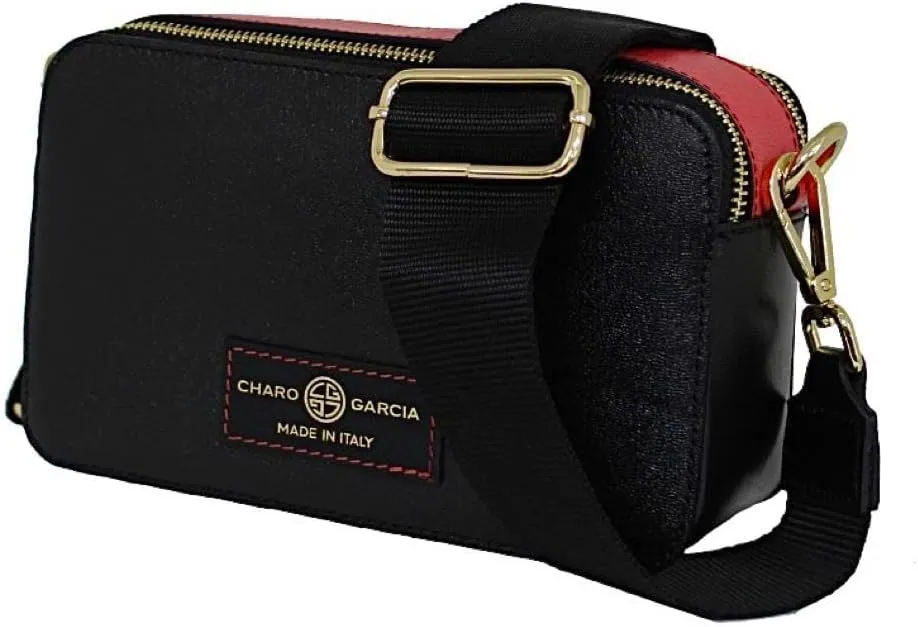 Premium Italian Leather Handmade in Tuscany, Italy. Crossbody Handbags for Women with Adjustable Strap Made in Italy