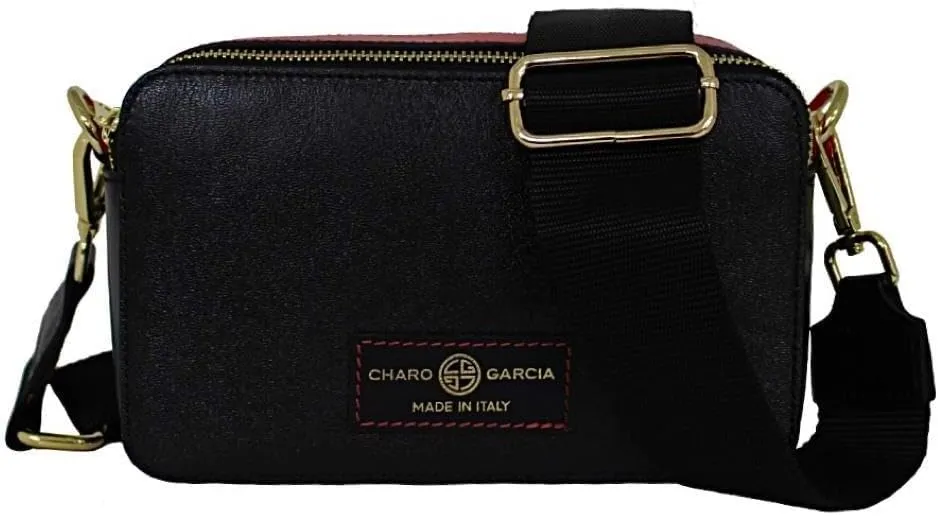 Premium Italian Leather Handmade in Tuscany, Italy. Crossbody Handbags for Women with Adjustable Strap Made in Italy