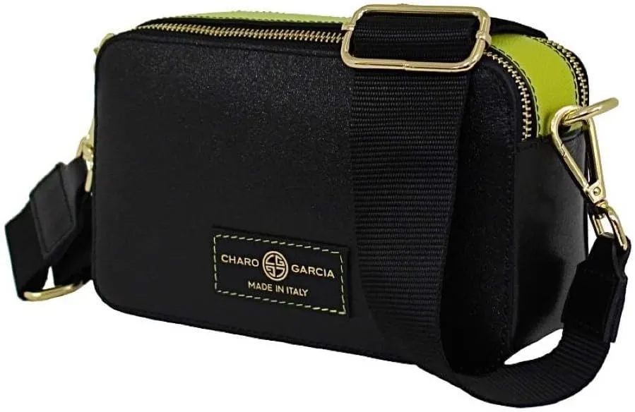Premium Italian Leather Handmade in Tuscany, Italy. Crossbody Handbags for Women with Adjustable Strap Made in Italy