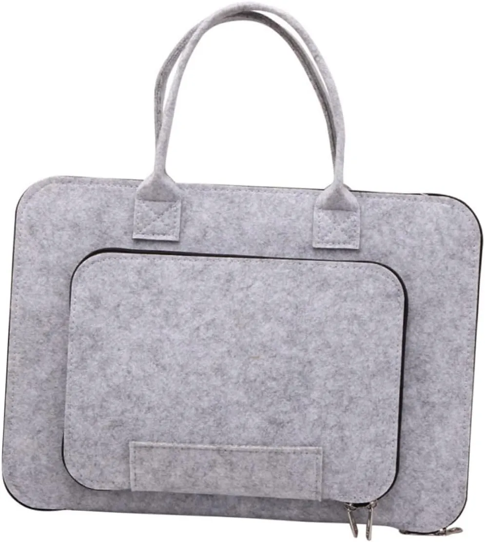 Professional Laptop Bag Handbag Portable Briefcase Laptop Storage Business Pouch Scratch Protection