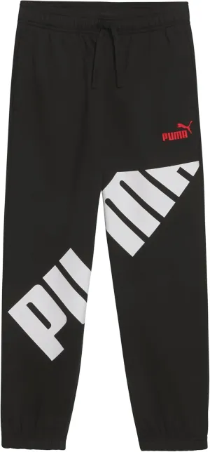 PUMA Boys' Core Logo Jogger, Side Seam Pockets, Elastic Waistband, Pull on Pant