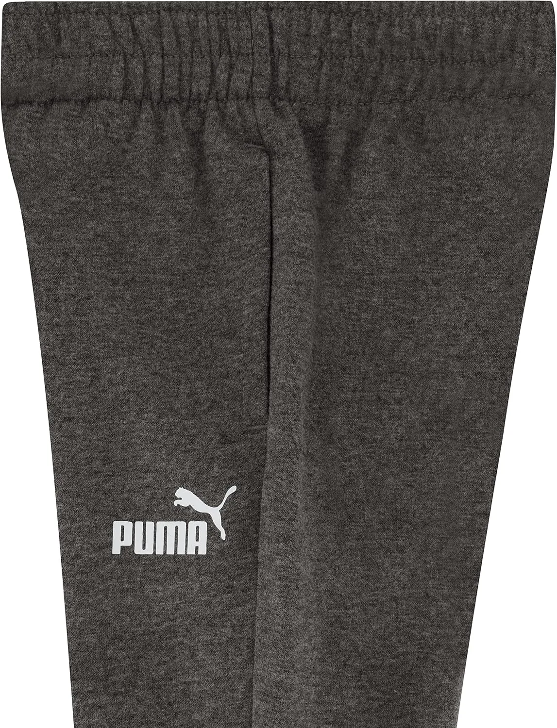 PUMA Boys' Core Logo Jogger, Side Seam Pockets, Elastic Waistband, Pull on Pant
