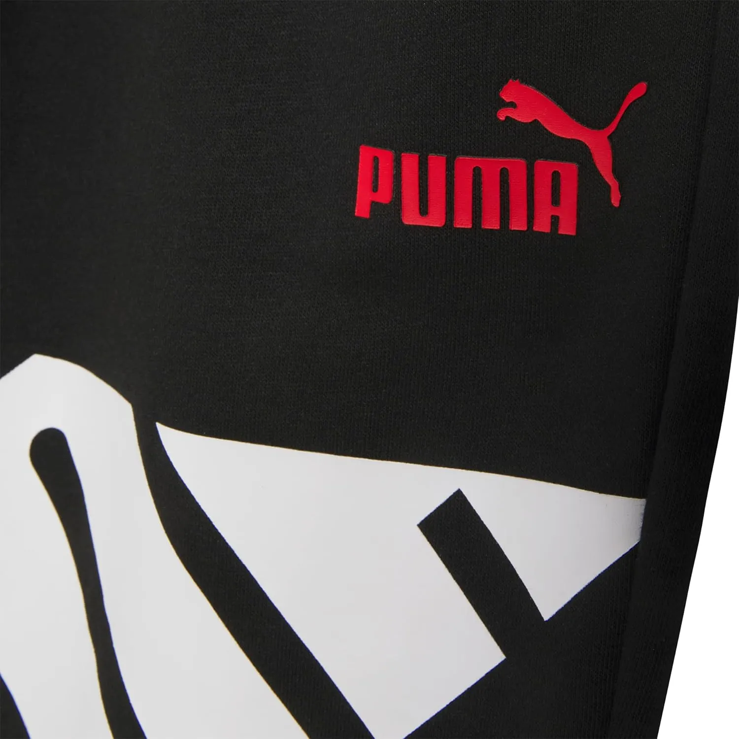 PUMA Boys' Core Logo Jogger, Side Seam Pockets, Elastic Waistband, Pull on Pant