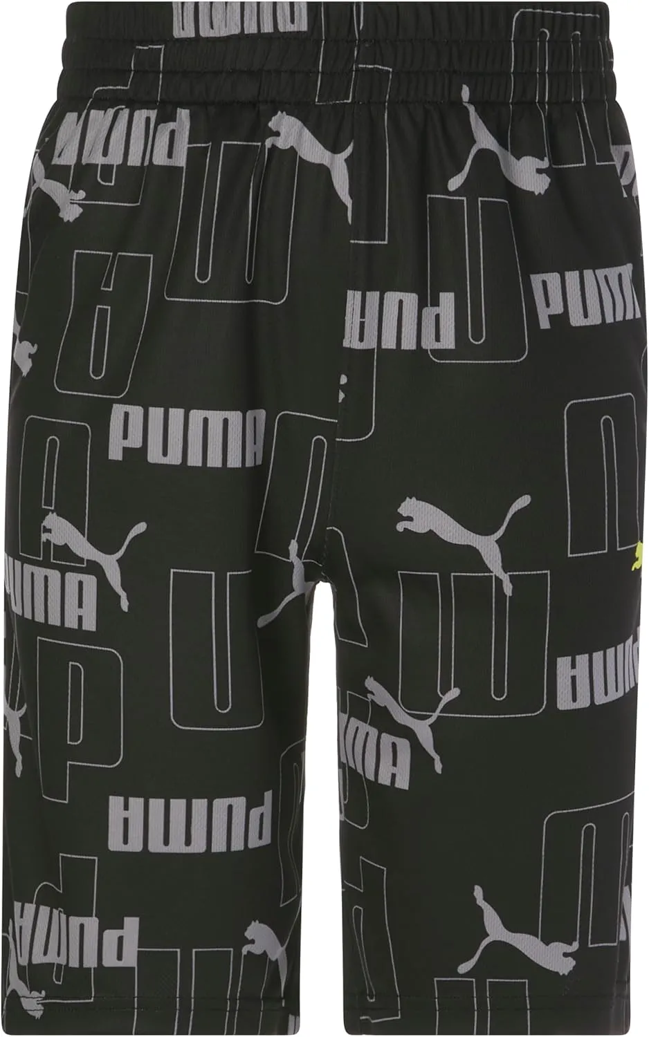 PUMA Boys' Essential Athletic Shorts, Logo & Printed Designs, Elastic Waistband