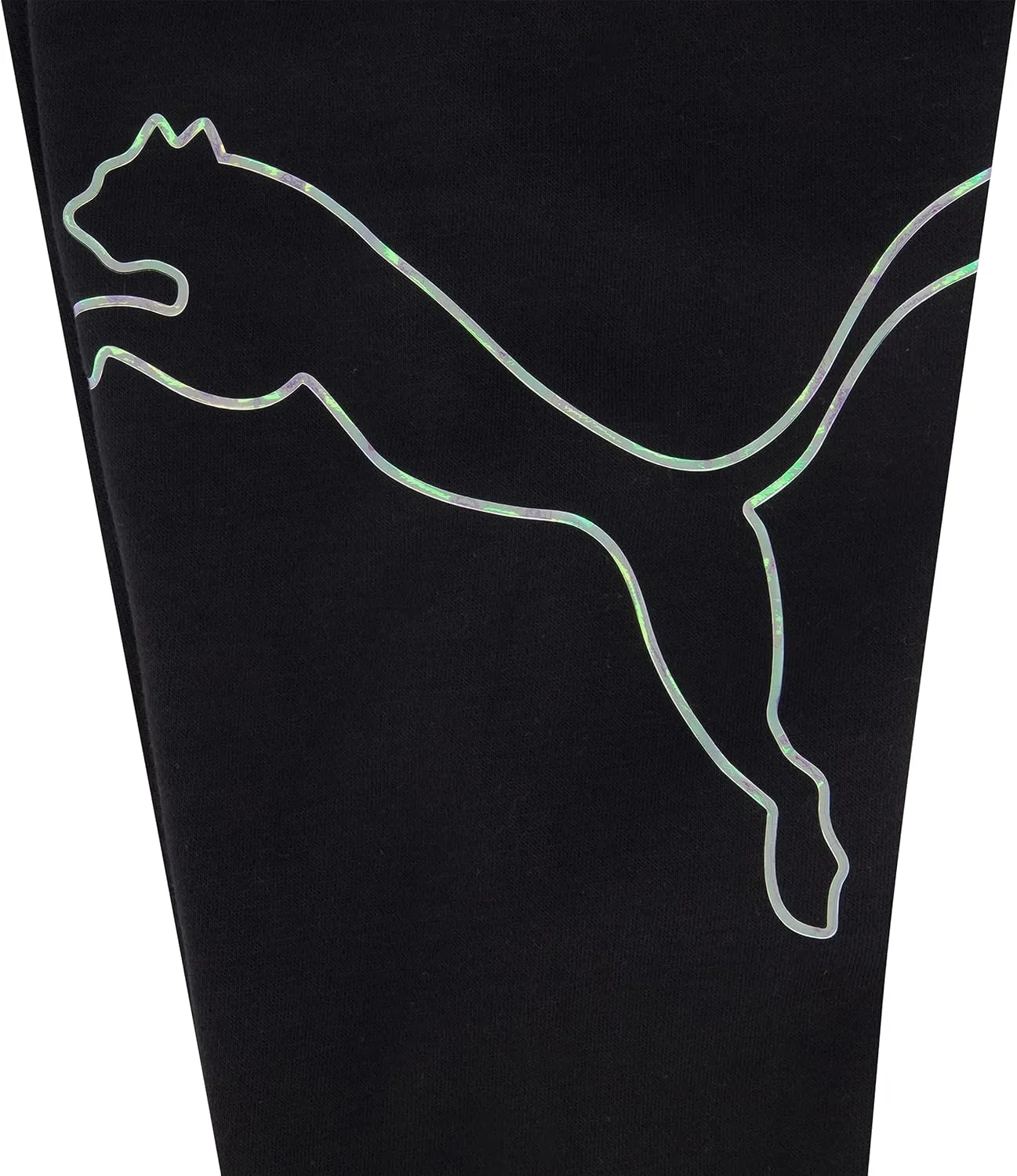 PUMA Girls' Core Logo Jogger, Fleece Lined, Elastic Waistband, Pull on Pant